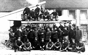 ALGER - AUTOBUS DE BOU SAADA - 1915